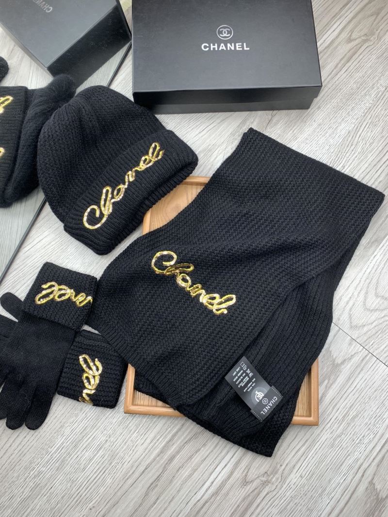 Chanel Caps Scarfs